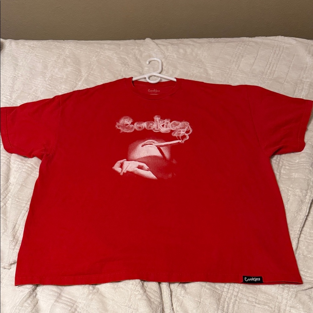 Cookies sf Red Graphic T-Shirt 4xl
